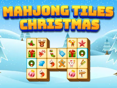 Play Mahjong Tiles Christmas - Free Online Puzzle